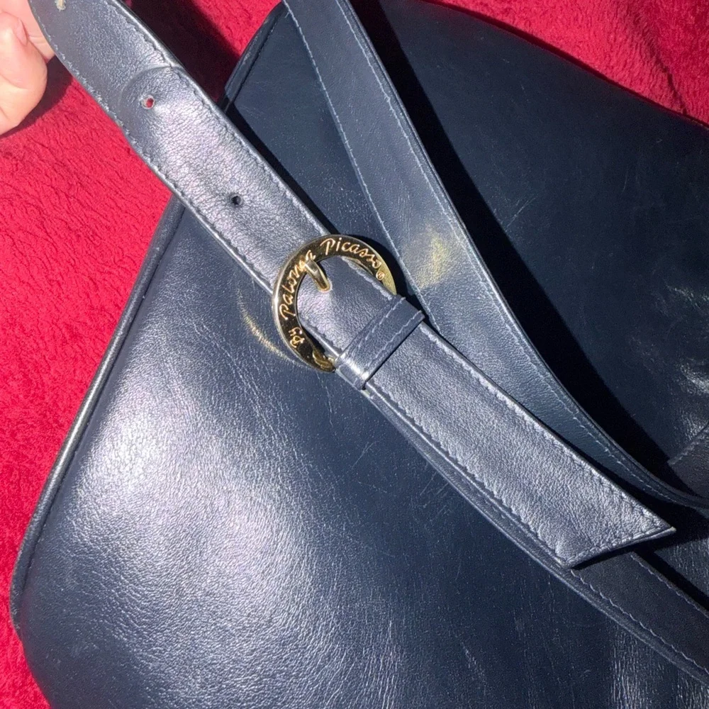 Paloma Picasso Midnight Blue Shoulder Bag - Picture 4 of 16